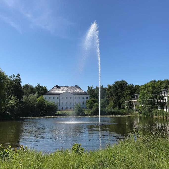 Reetdachhaus Seasons Mit Kamin & Sauna Gross Schwansee Exterior photo